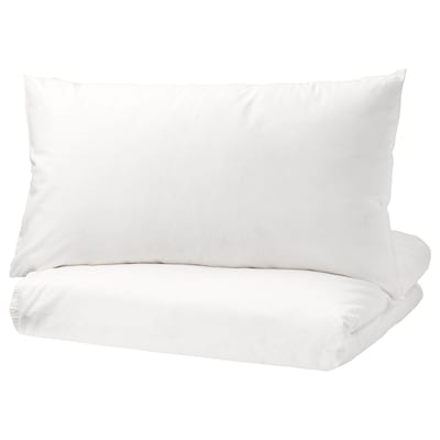 ANGSLILJA被套和枕套,白色,150 x200/50x80厘米