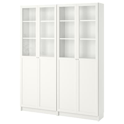 比利/ OXBERG书柜,白色,160 x30x202厘米