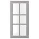BODBYN玻璃门,灰色,x80 40厘米