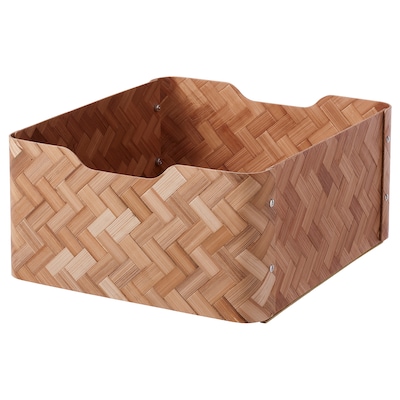 BULLIG盒、竹/棕色,32 x35x16厘米