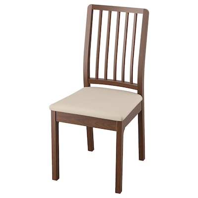 EKEDALEN椅子,棕色/ Hakebo米色