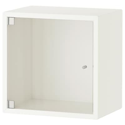 EKET墙柜的玻璃门,白色,x25x35 35厘米
