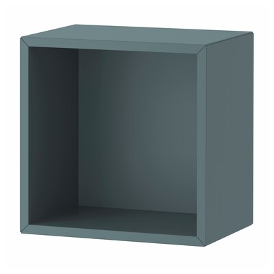 EKET固定在墙上的架子单位grey-turquoise 35 x25x35厘米