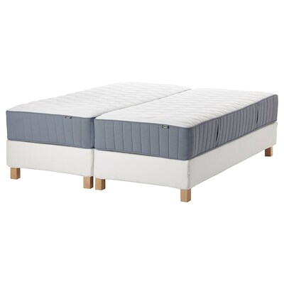 ESPEVAR / VAGSTRANDA沙发床,白色/额外的浅蓝色,180 x200型cm