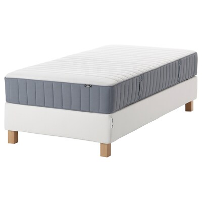 ESPEVAR / VALEVAG沙发床,白色/额外的浅蓝色,90 x200型cm