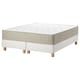 ESPEVAR / VATNESTROM沙发床,白色/额外的公司自然160 x200型cm