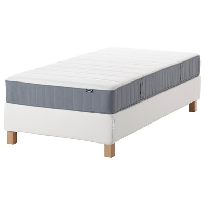 ESPEVAR / VESTEROY沙发床上,白/浅蓝色,90 x200型cm