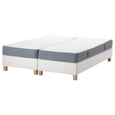 ESPEVAR / VESTMARKA沙发床,白色/公司/额外的浅蓝色,180 x200型cm