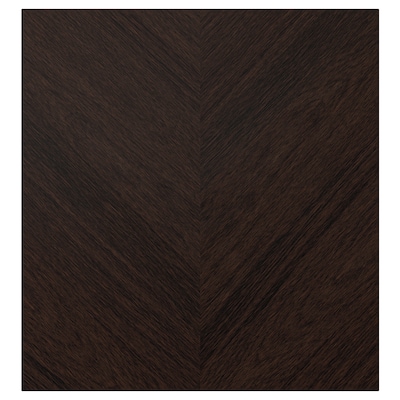 HEDEVIKEN门,深棕色染色橡木单板,x64 60厘米