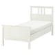 HEMNES床框架,白色的污点/ Luroy 90 x200型cm