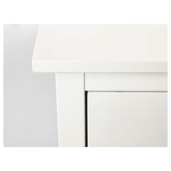 HEMNES有8个抽屉的柜子,白色的污点,160 x96厘米