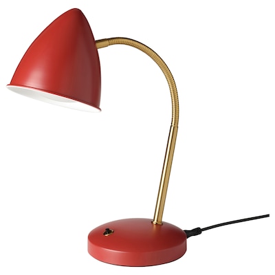 ISNALEN LED工作灯,红/金属色泽