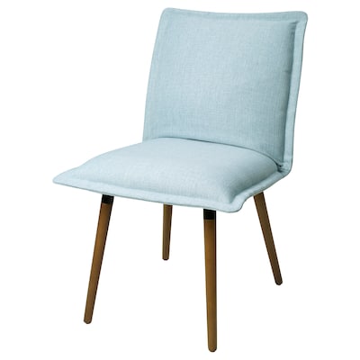 KLINTEN椅子,棕色/ Kilanda淡蓝色