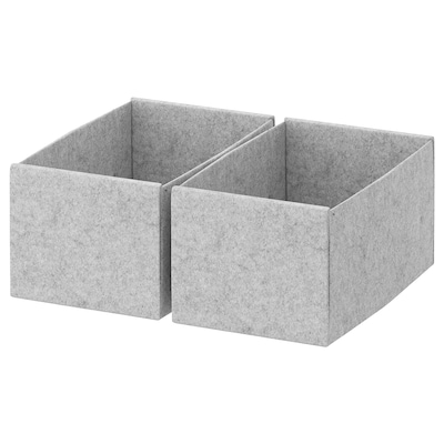 KOMPLEMENT盒、浅灰色、x27x12 15厘米