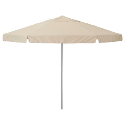 KUGGO / VARHOLMEN阳伞,灰色/米色,300厘米