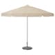 KUGGO / VARHOLMEN阳伞和基地,灰色的米色/ Huvon深灰色,300厘米