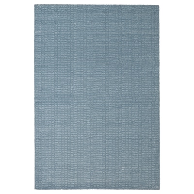 LANGSTED地毯,低桩,淡蓝色,x90 60厘米