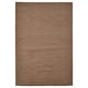 LANGSTED地毯,低桩,浅棕色,x90 60厘米