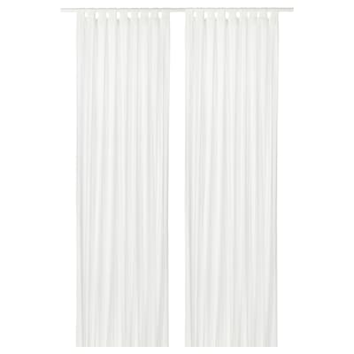 玛蒂尔达的窗帘,1副,白色,140 x300厘米