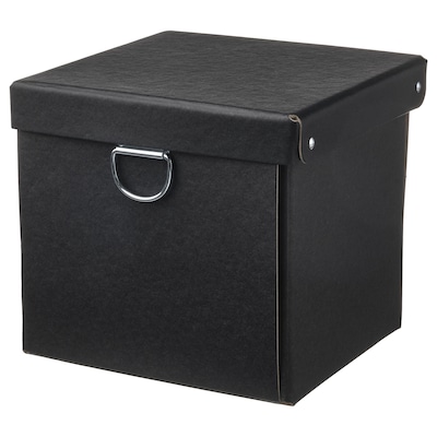 NIMM存储箱盖子,黑色,16.5 x16.5x15厘米