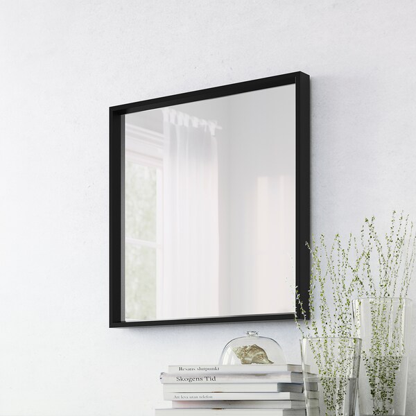 NISSEDAL镜子,黑色,65 x65厘米