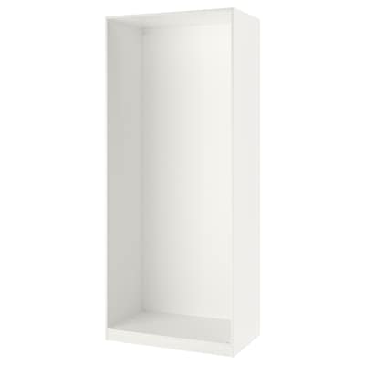 罗马帝国的衣柜,白色,100 x58x236厘米