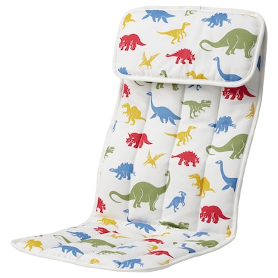 POANG儿童椅垫,Medskog /恐龙模式