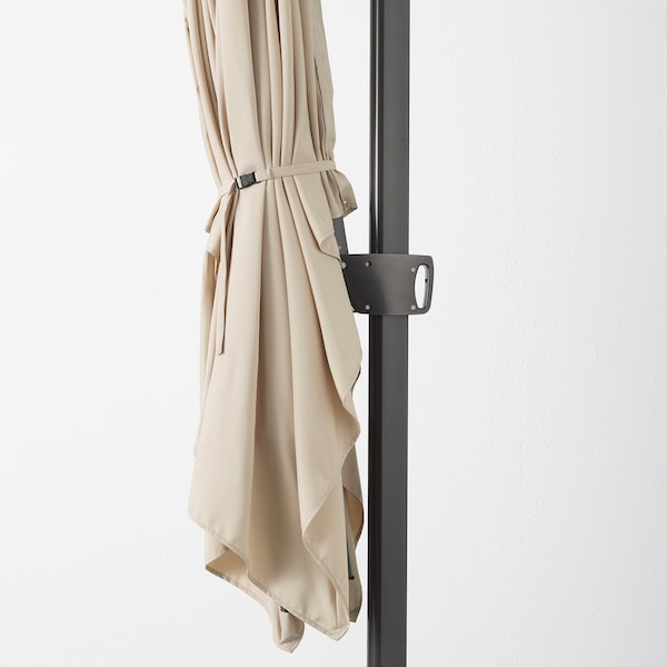 SEGLARO阳伞,悬挂,米色/倾斜,330 x240厘米