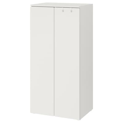 SMASTAD衣柜,白色/白色,x42x123 60厘米