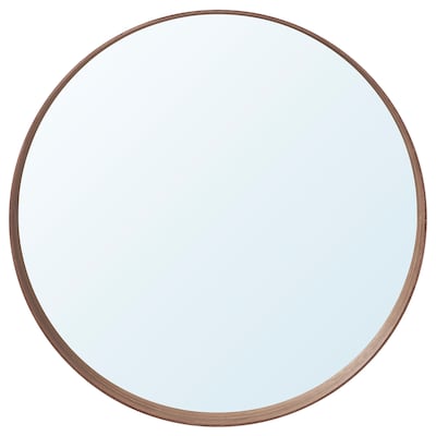 斯德哥尔摩的镜子,胡桃木单板,80厘米