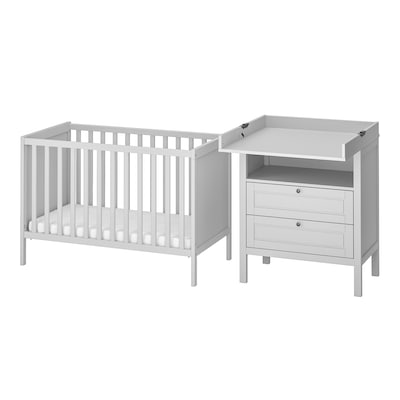 SUNDVIK易婴儿家具,灰色,x120 60厘米