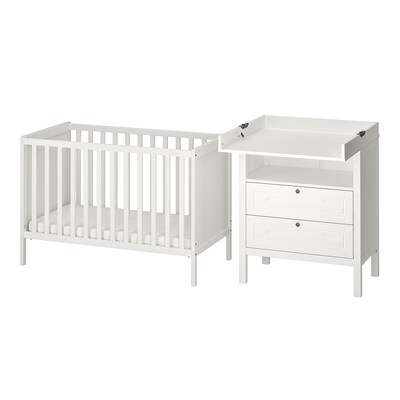 SUNDVIK宝宝盖的家具,白色,x120 60厘米