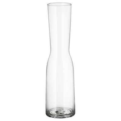 TIDVATTEN花瓶,透明玻璃,45厘米