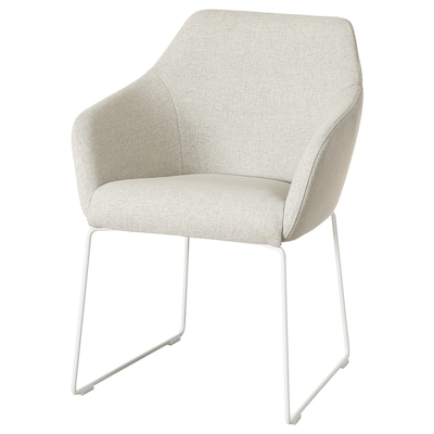 TOSSBERG椅,金属白色/贡纳米色
