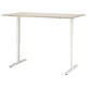 TROTTEN办公桌坐/站,米色,白色,160 x80厘米