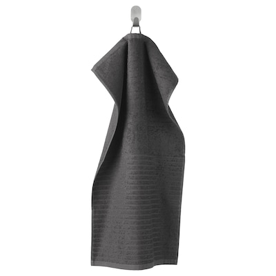 VAGSJON擦手巾,深灰色,x70 40厘米