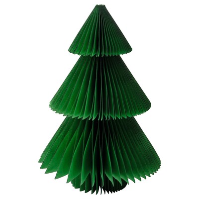 VINTERFINT装饰,手工制作的圣诞树/绿色,30厘米