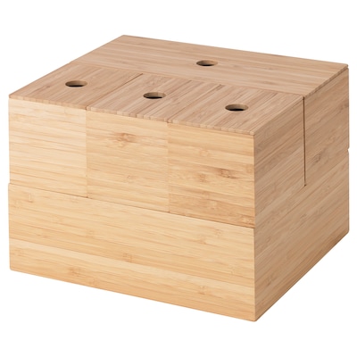 德拉甘盒5套,Bambus, 24 x20的厘米