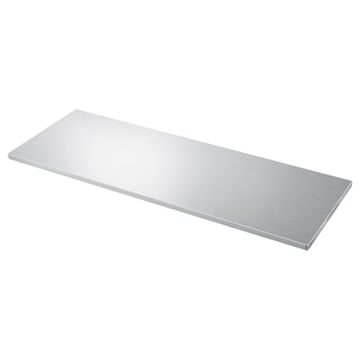 SALJAN Maßarbeitsplatte, aluminiumfarben / Laminat 30-45x3.8厘米