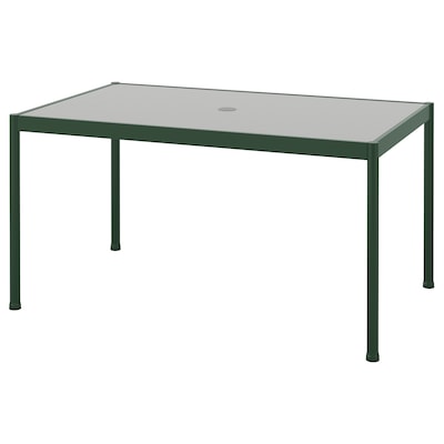 SEGERON Tisch / außen dunkelgrun / hellgrau 91 x147厘米