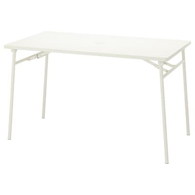 TORPARO Tisch / außen weiß/ faltbar 130 x74厘米