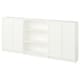 比利/ OXBERG书柜结合门,白色,240 x106厘米