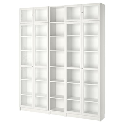 比利/ OXBERG书柜,白色,200 x30x237厘米