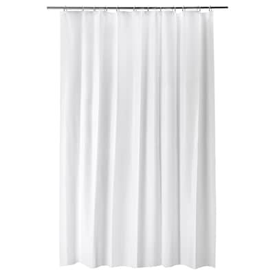 BJARSEN浴帘,白色,180 x200型cm