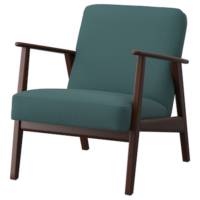 EKENASET扶手椅,Kelinge grey-turquoise