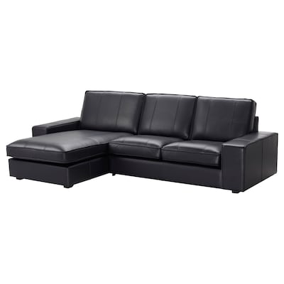 KIVIK 3三种座位沙发、躺椅/葛南/ Bomstad黑色