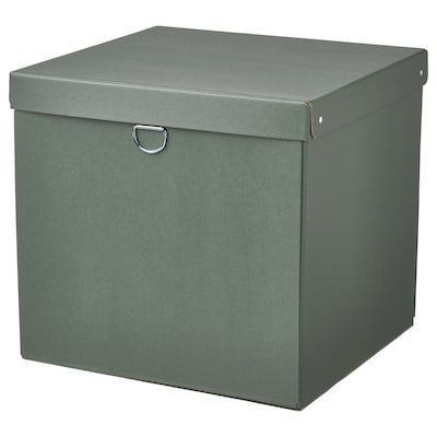 NIMM存储箱盖子,灰绿色,32 x30x30厘米