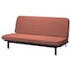 NYHAMN 3三种座位床,口袋弹簧床垫/ Skartofta红色/棕色
