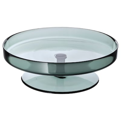 OMBONAD盘子,玻璃灰色,29厘米