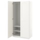 罗马/ GRIMO衣柜,白色/白色,100 x60x201厘米